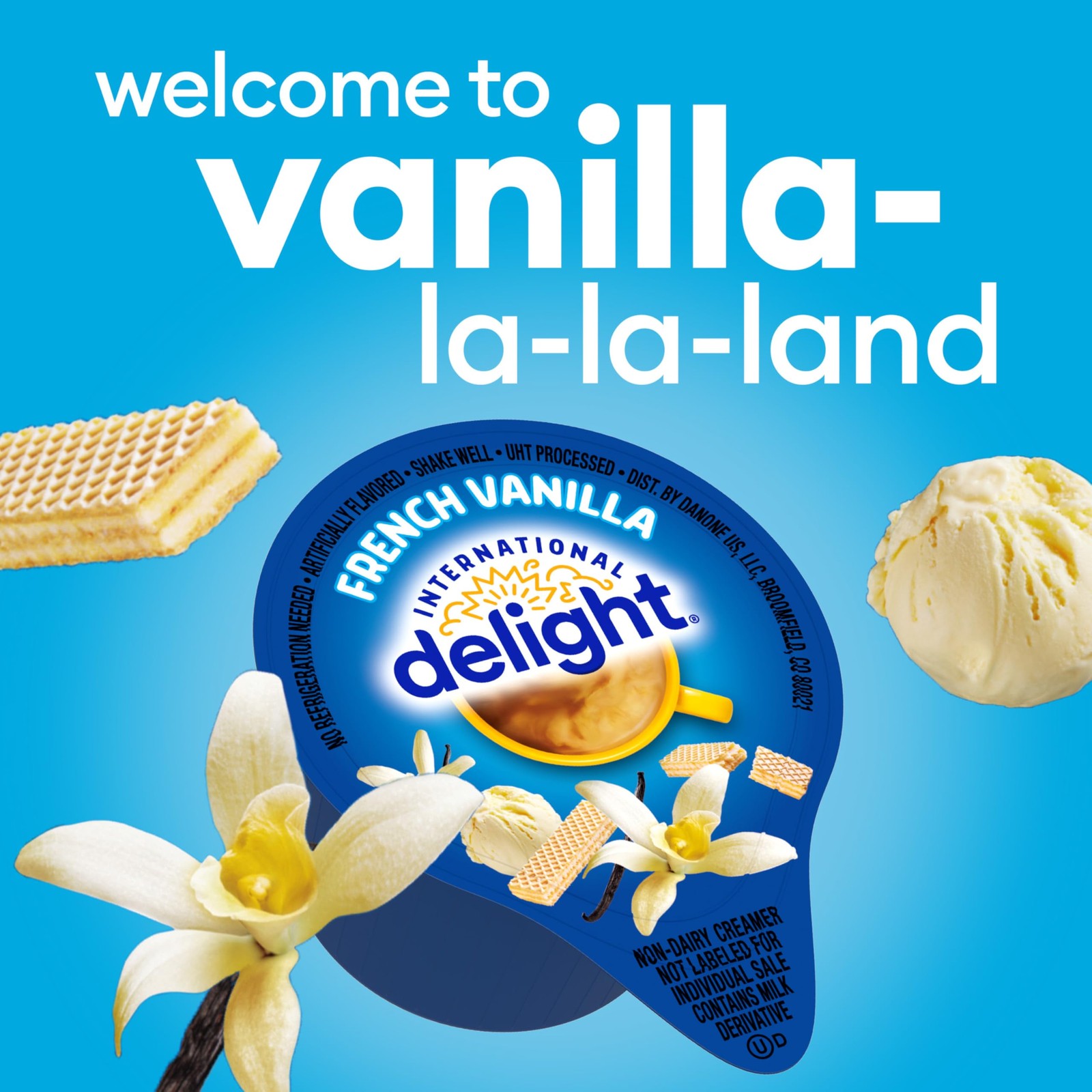 International Delight, French Vanilla, 192 Count (Pack of 1), coffee
