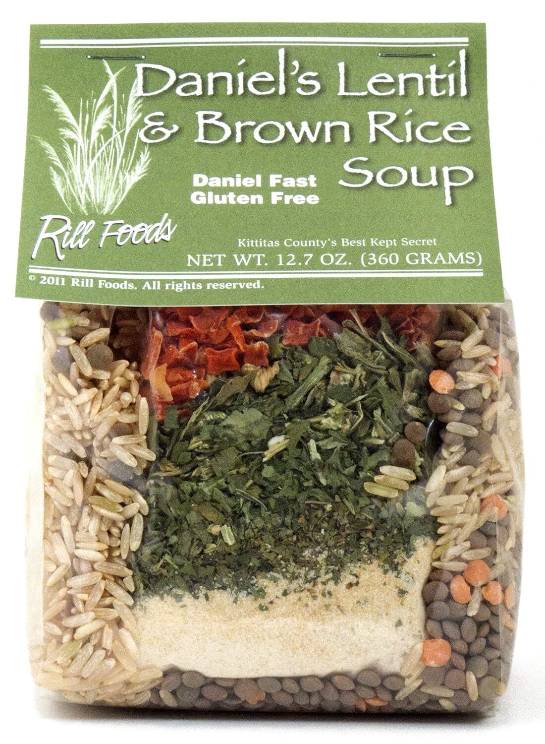 Rill Foods Soup Mix Made in Washington State (Lentil, Minestrone, Chicken)