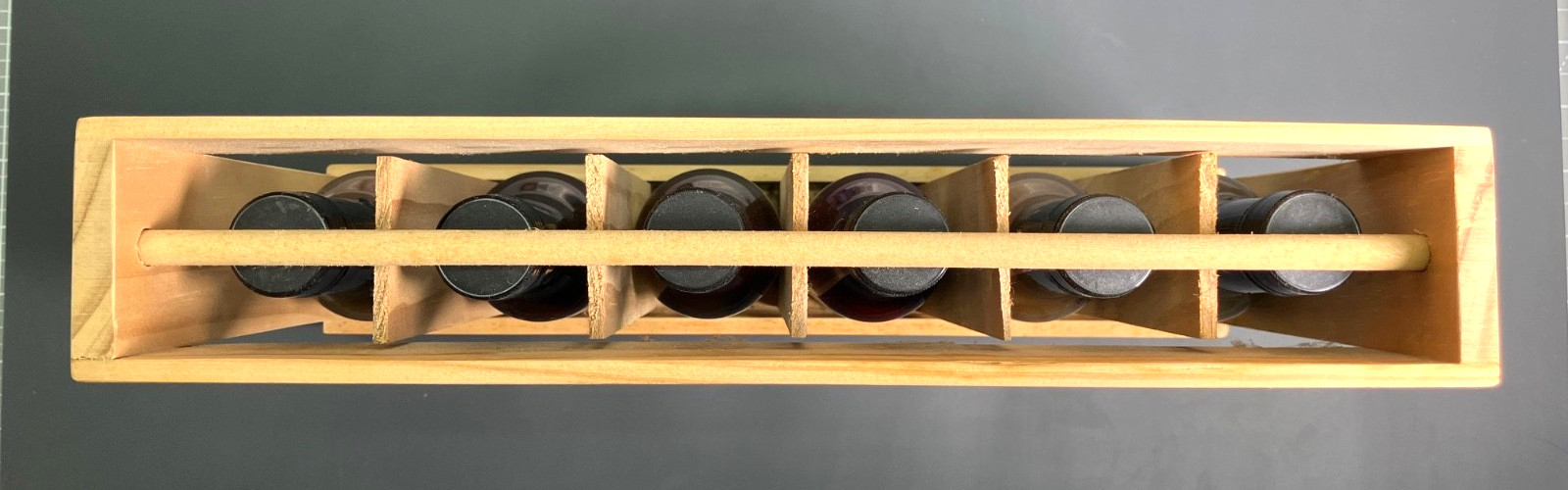 Dave’s Gourmet Insanity Scotch Bonnet Hot Sauce Variety 6-Pack Display Rack