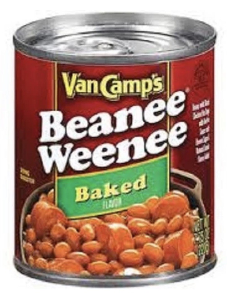 6 X Van Camp’s Baked Beanee Weenee 7.75 oz can Beans Franks Hot Dogs Exp.11/2027