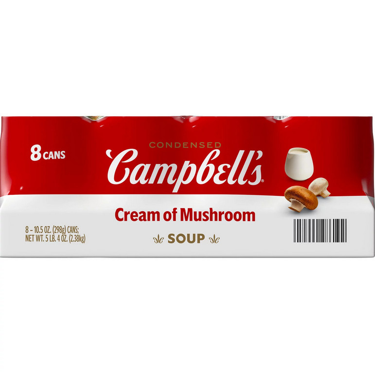 Campbell’s Cream of Mushroom Soup 10.5 oz., 8 pk.