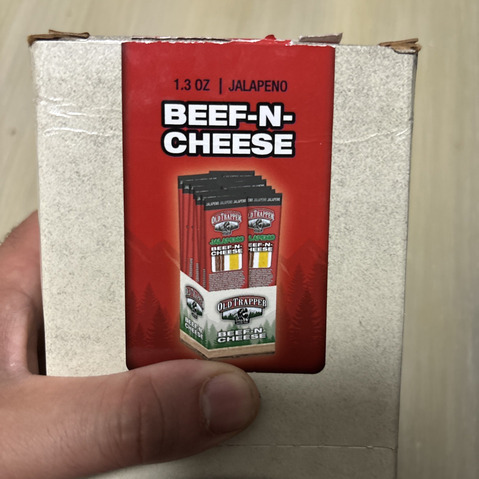 Savory Jalapeño Beef Stick and Cheese Snack – 14 Count, Exp 07/2026 Fast Ship