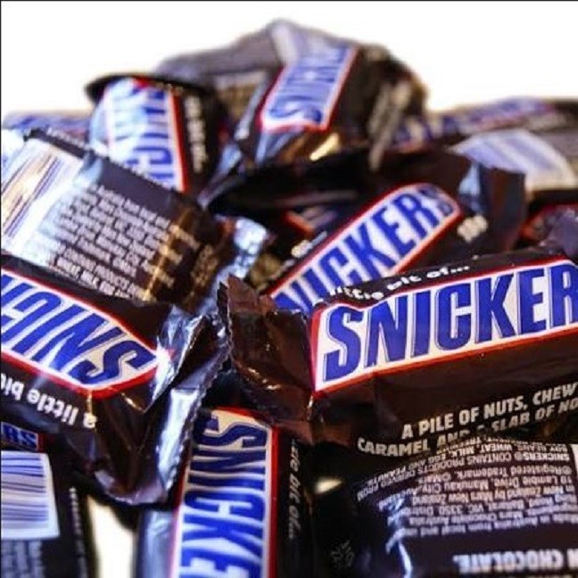 Snickers Minis Chocolate Bar 4 Packs x 227g (908g / 32 oz) Total 48 Pcs Bulk