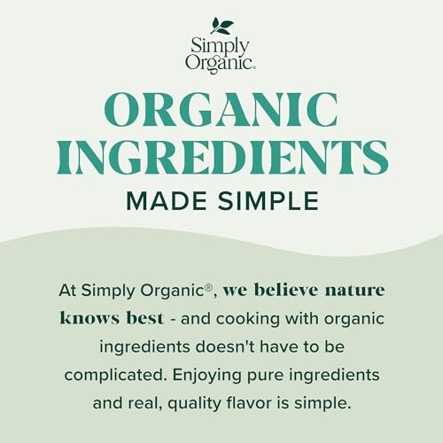 Simply Organic Organic Ground Ceylon Cinnamon, GMO Free 2.08 oz Bottle