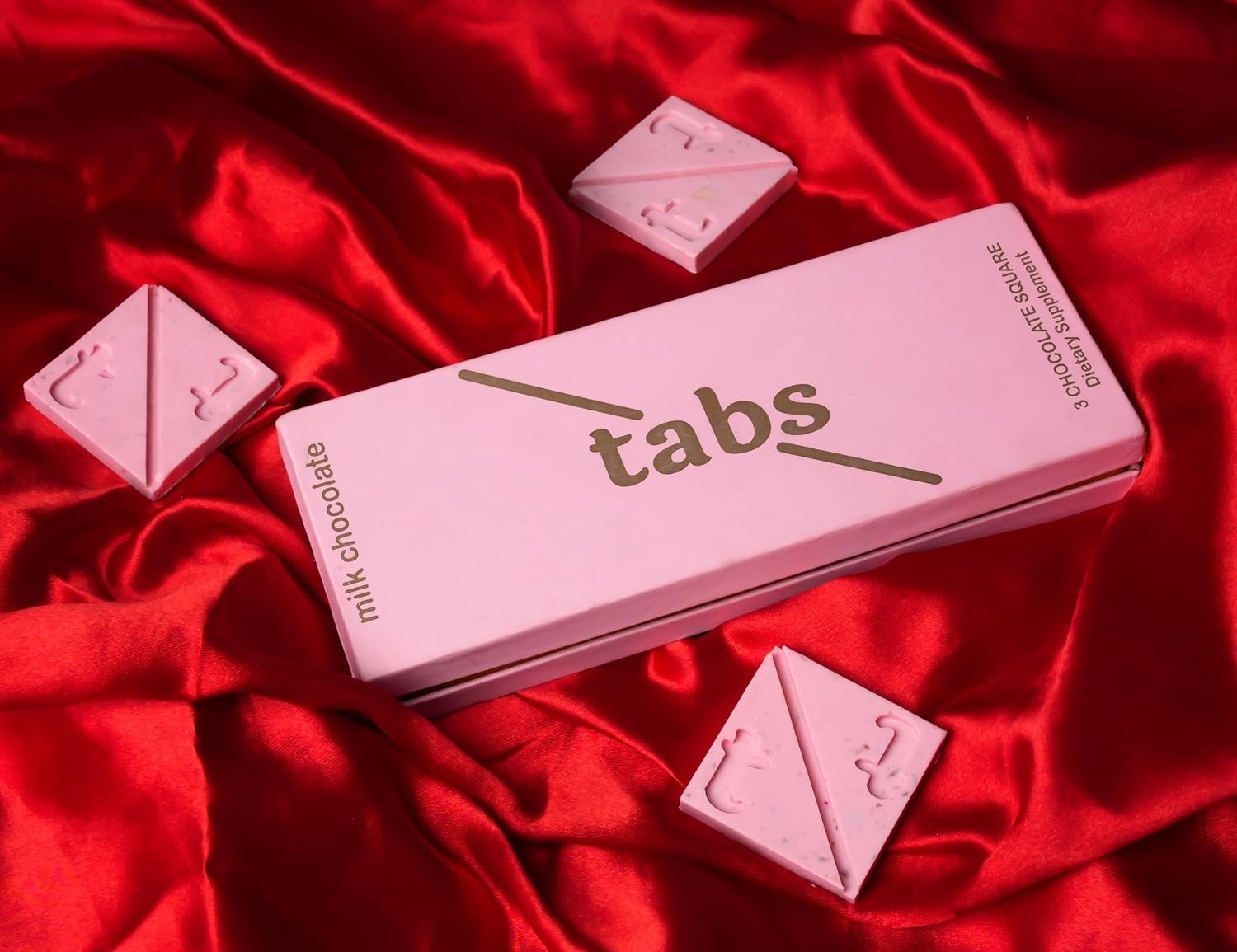 TABS Pink Cherry Chocolate For Men & Women I Uplifting Mood 180 GM