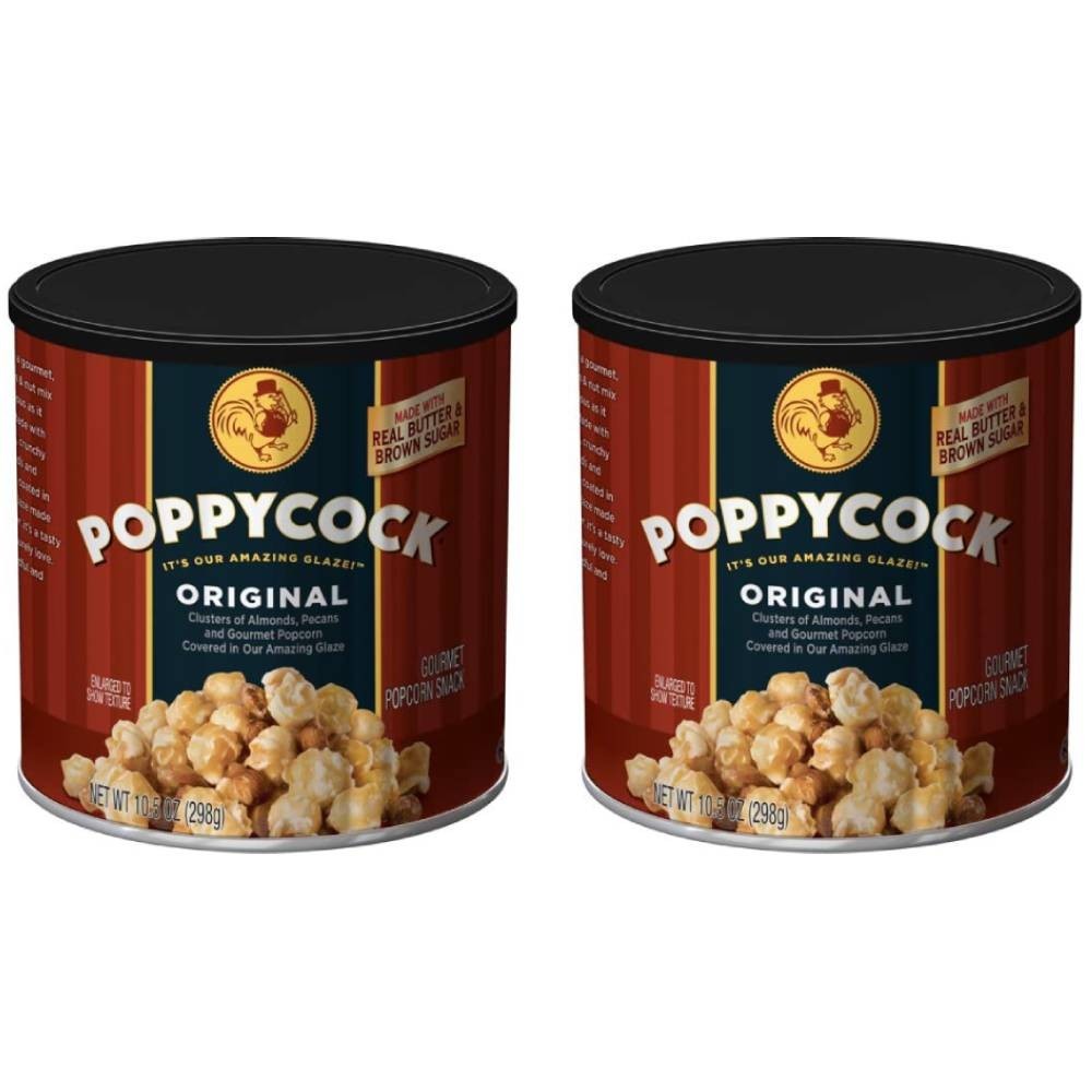 Orville Redenbachers POPPYCOCK Original Lovers Gourmet Popcorn 10.5 Oz. (2 Pack)