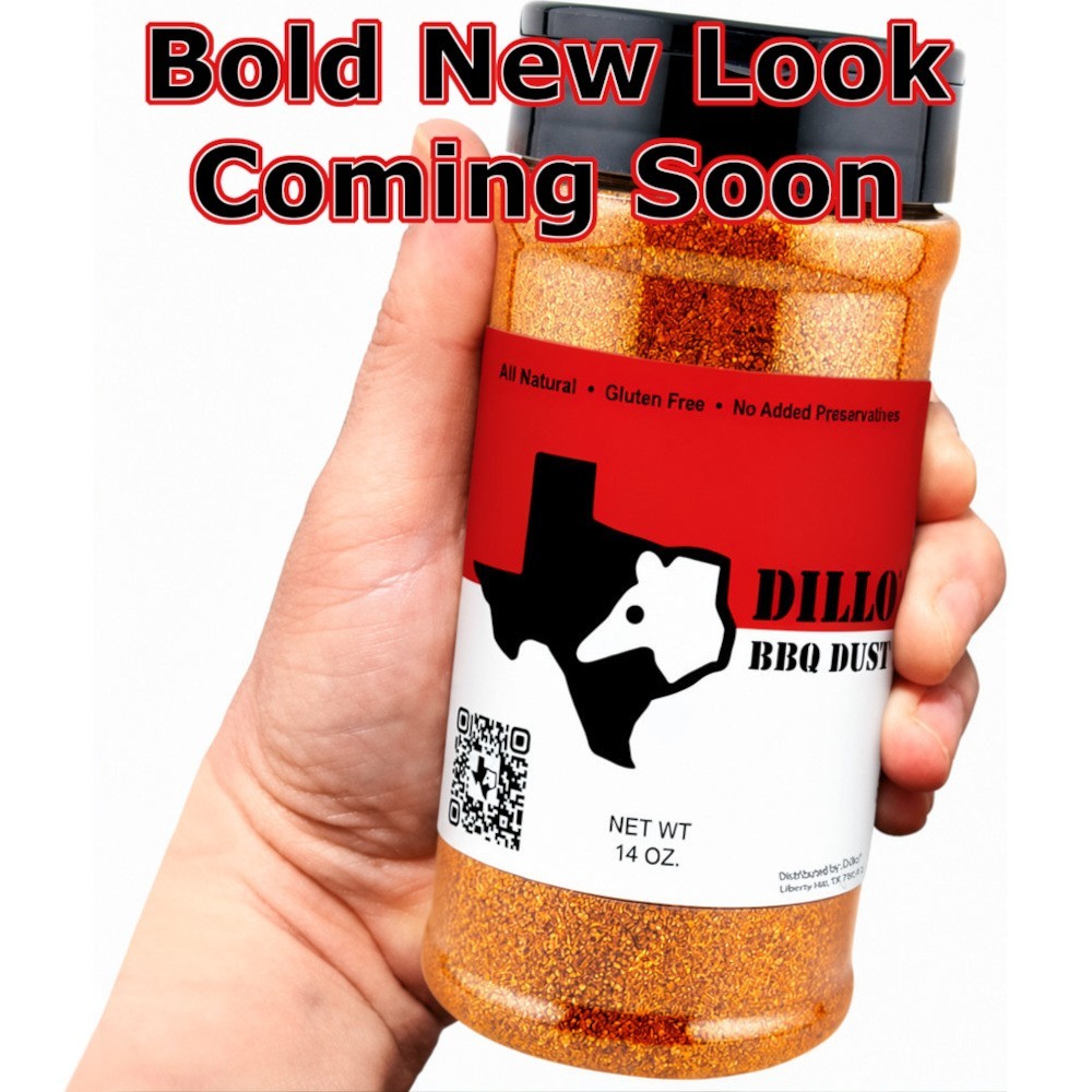 Dillo® Dust All Natural Premium Texas BBQ Dry Rub Seasoning, 14oz