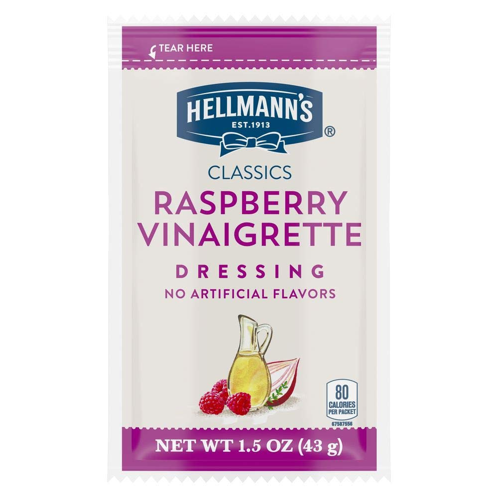 Hellmann’S Classics Raspberry Vinaigrette Salad Dressing Salad Bar Bottles Glute