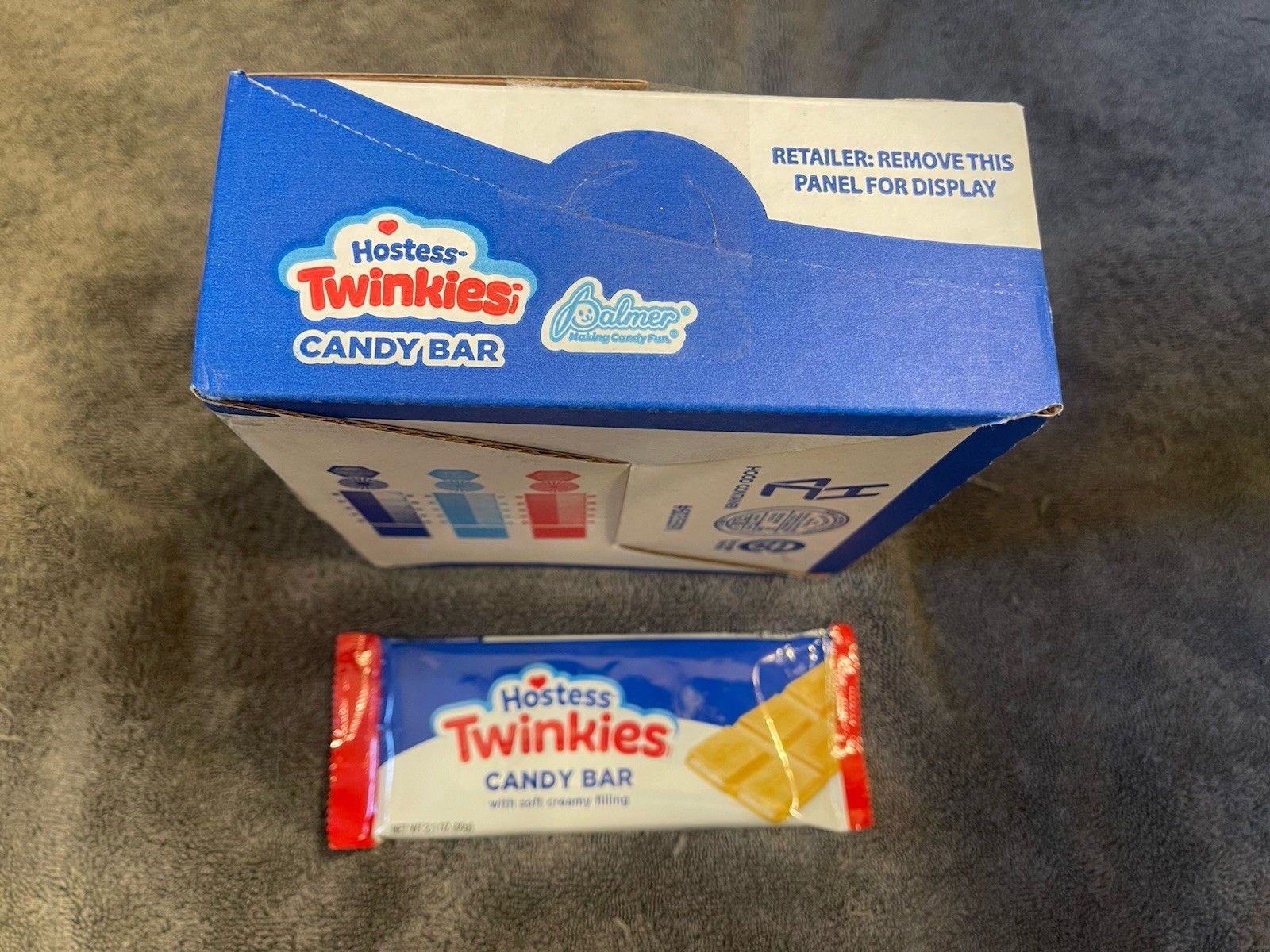 Hostess Twinkies Palmer White Chocolate Candy Bar 18 Pack