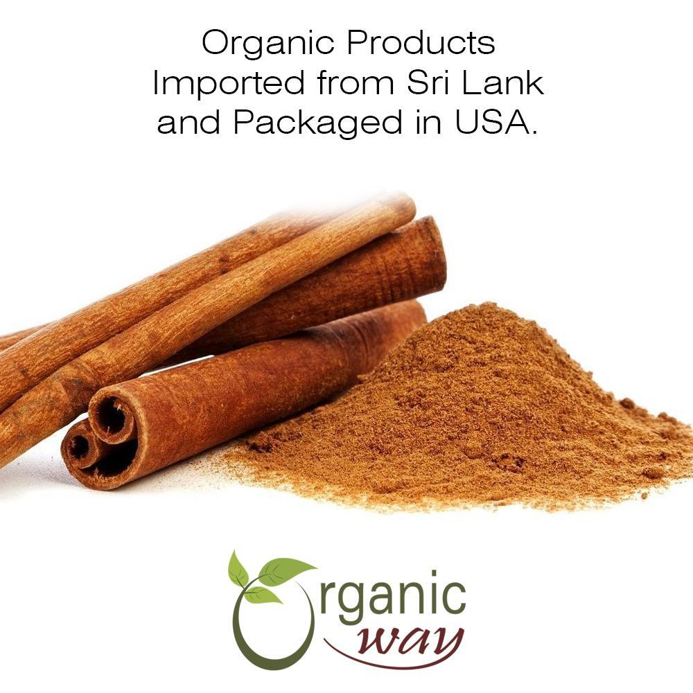 Organic Way Cinnamon Cassia Powder – Organic, Kosher & USDA Certified