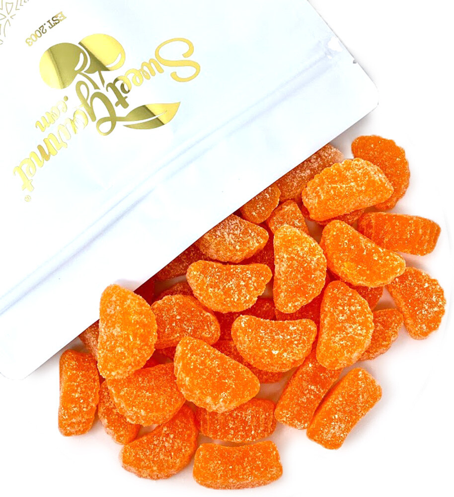 SweetGourmet Orange Fruit Slices | Bulk Jelly Candy | 5 LB FREE SHIPPING!