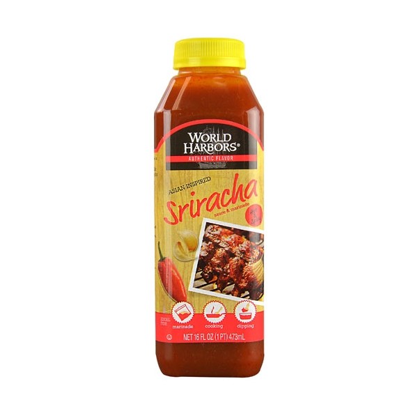 World Harbors Asian Inspired Sriracha Sauce & Marinade