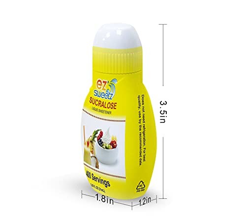 EZ-Sweetz (2 Pack 1.05oz – Liquid Sweetener 400 1.05 Ounce (Pack of 2)