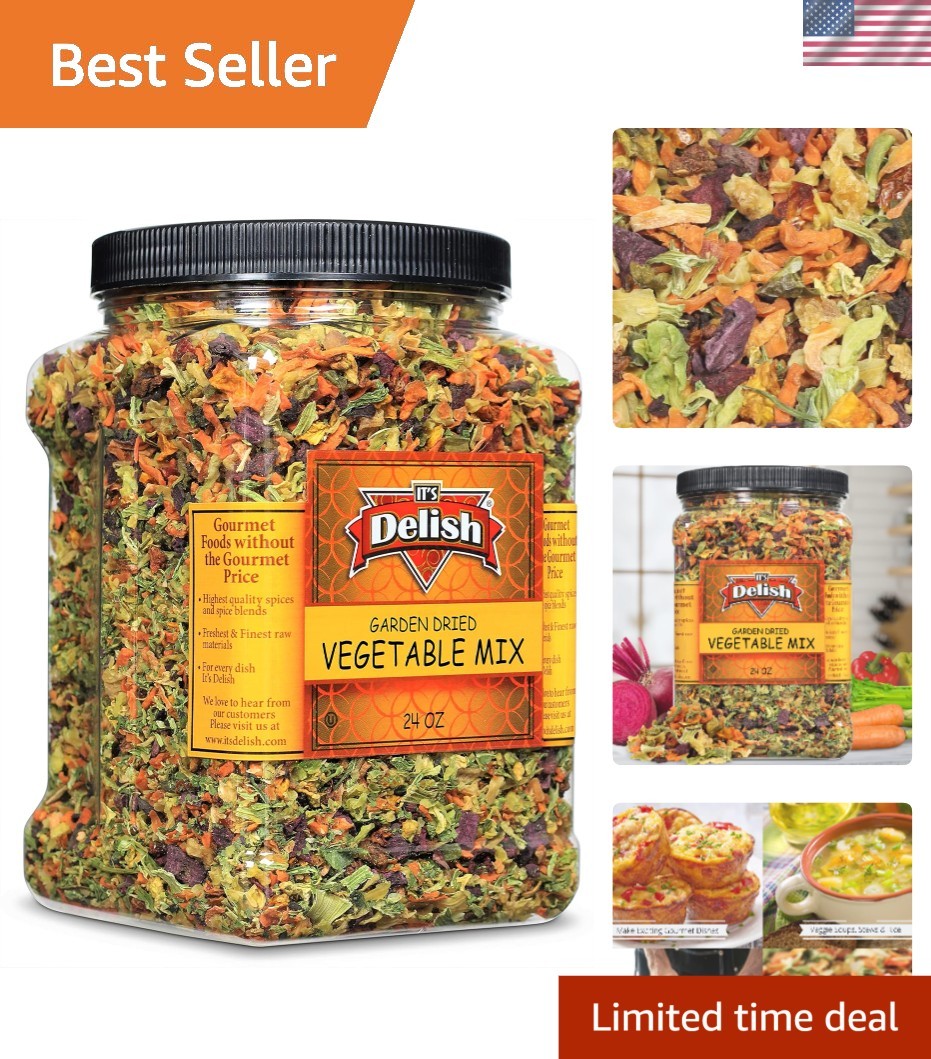It’s Delish 24 OZ Vegetable Soup Mix | Easy & Kosher Dinner Solution
