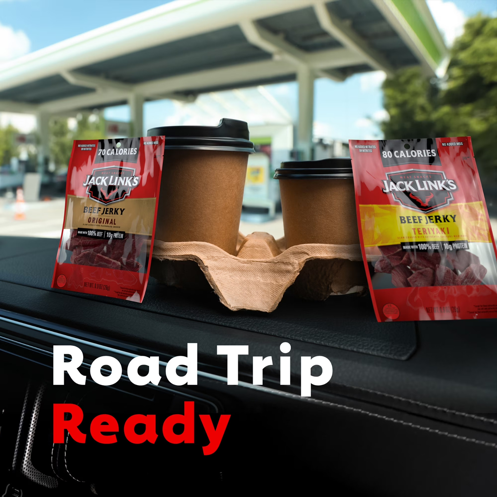 (2 pack) Jack Link’s Original & Teriyaki Beef Jerky
