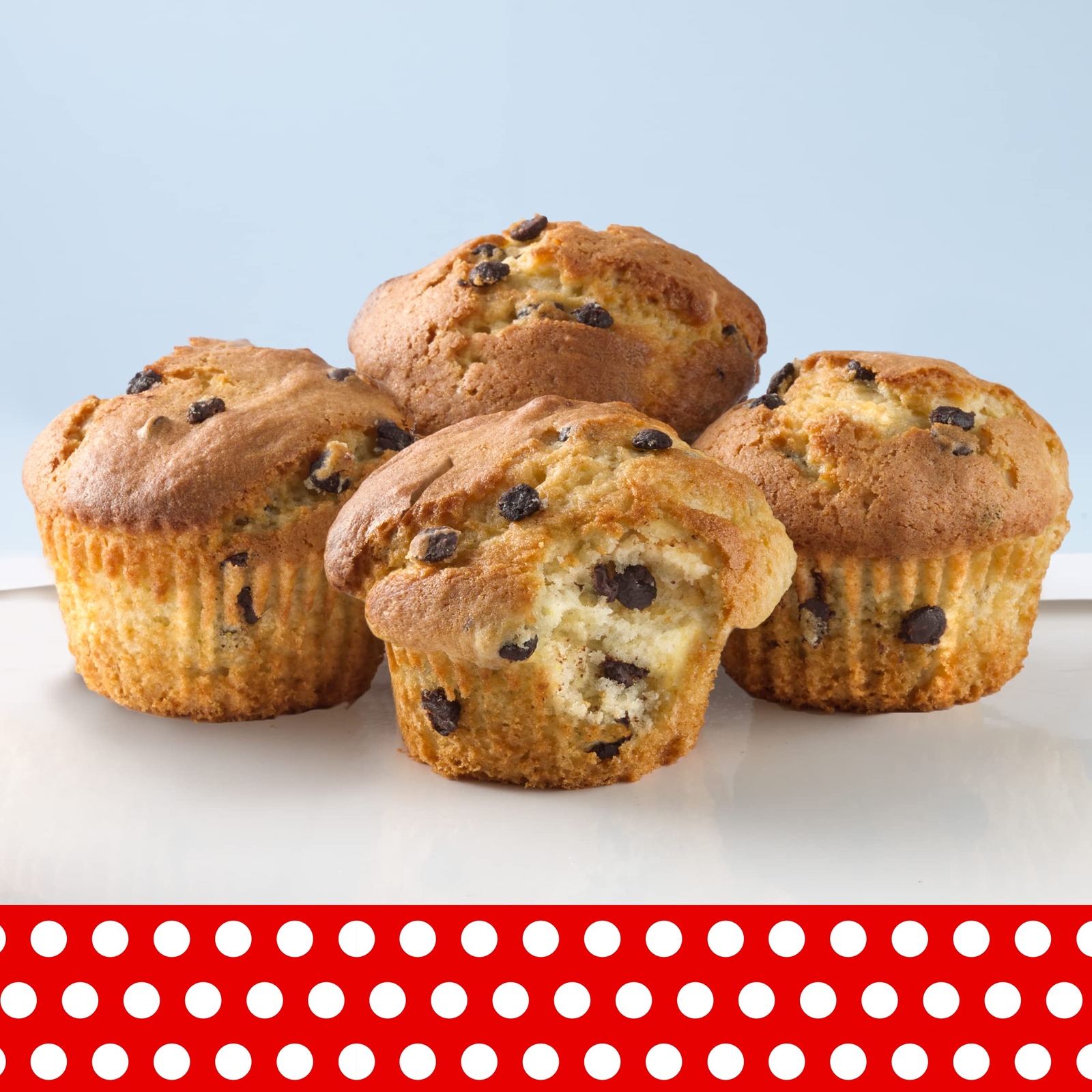 Betty Crocker Chocolate Chip Muffin Mix 6.5 oz Pack of 9 Quick Easy Baking