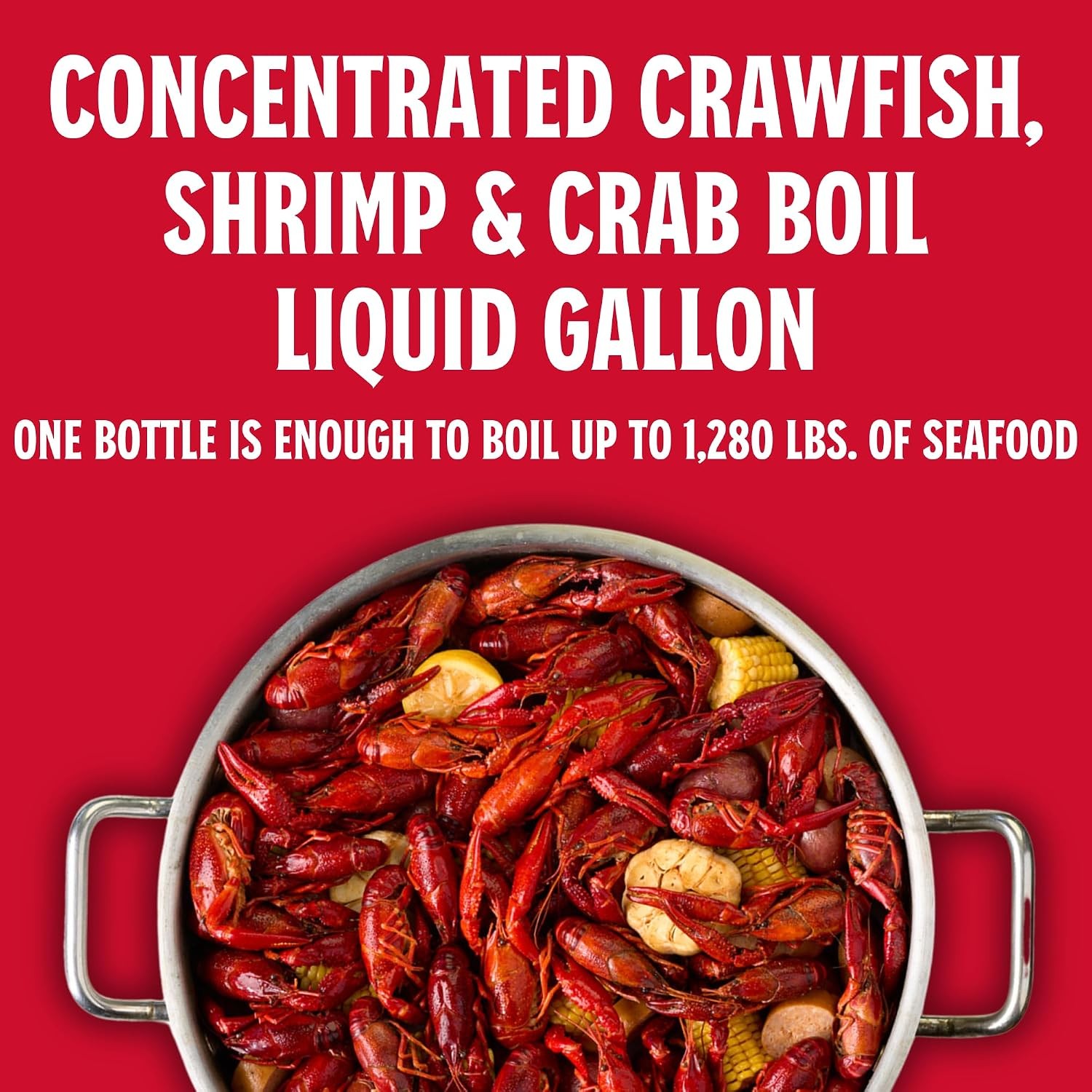 Louisiana Fish Fry Liquid Seafood Boil Maximum Flavor Flexible Seasoning Gift
