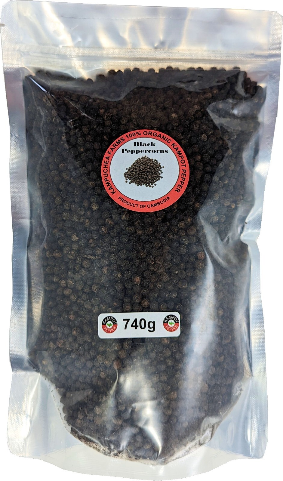 Kampot Pepper from Cambodia (Red Black or White) in Bulk 740 Gr (1 lb, 9 ozs)