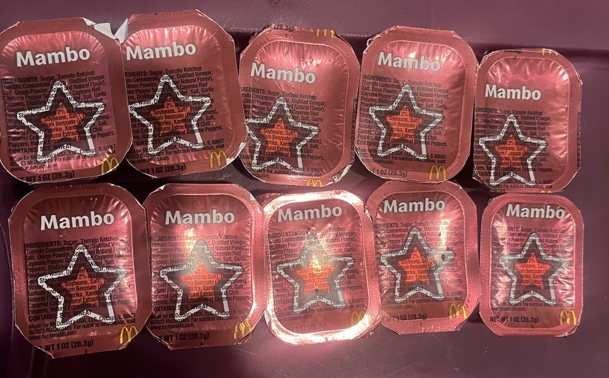 McDonald’s Mambo LE Nugget Sauce Cups X 10