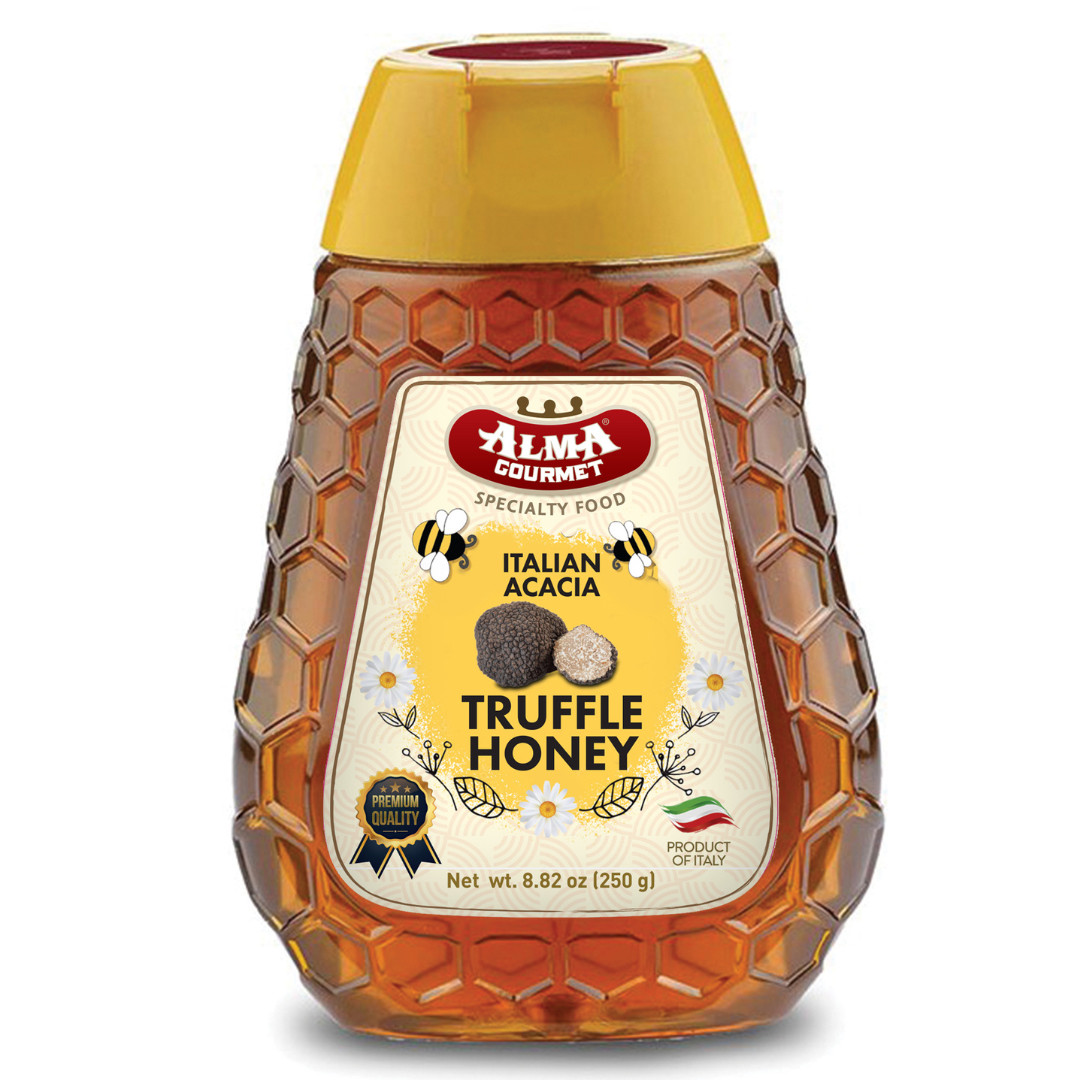Alma Gourmet Italian Acacia Truffle Honey – Squeezer Bottle
