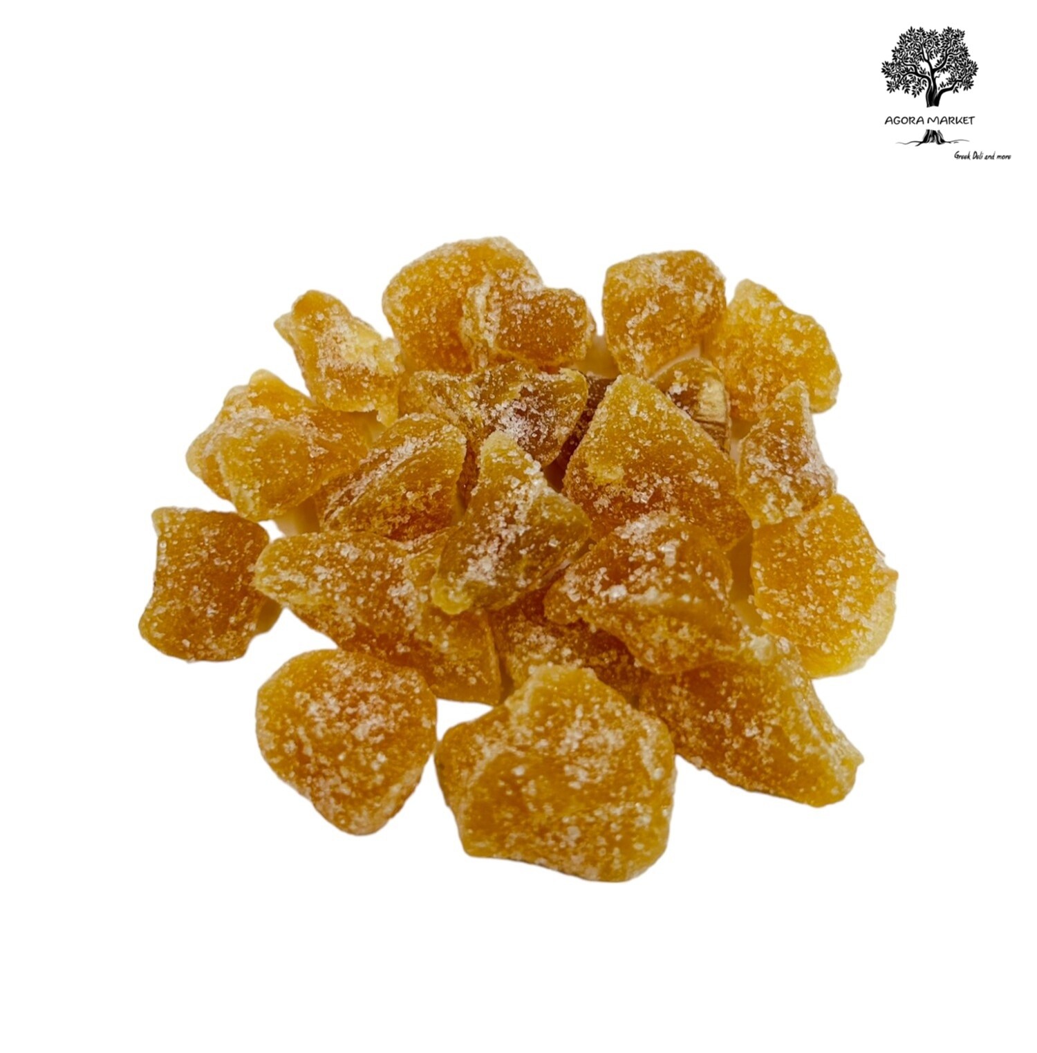 Candied Ginger with Sugar 25g – 1.95Kg | Sweet & Spicy Snack