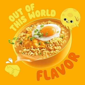 Cheesy Ramen – Cheddar Soup Ramen | Mild Kick, Creamy & Savory Korean Noodles…