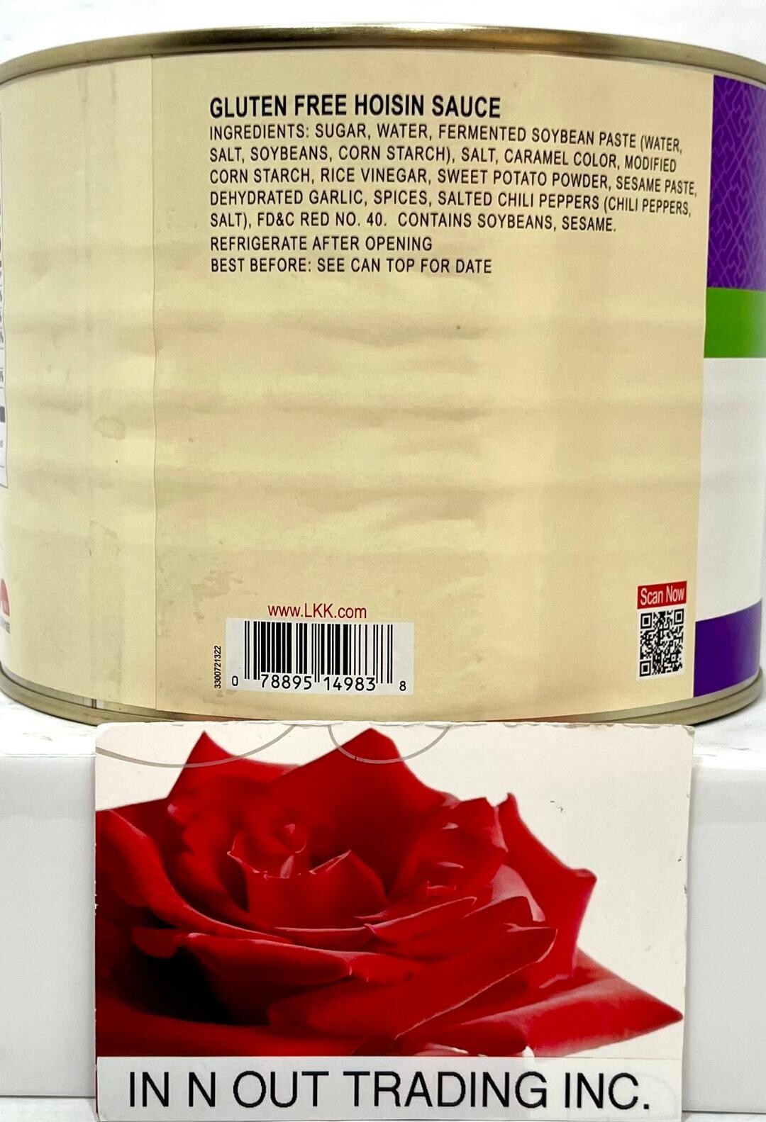 Lee Kum Kee Gluten Free Hoisin Sauce 5 lbs ( Pack of 3 )~8/2025