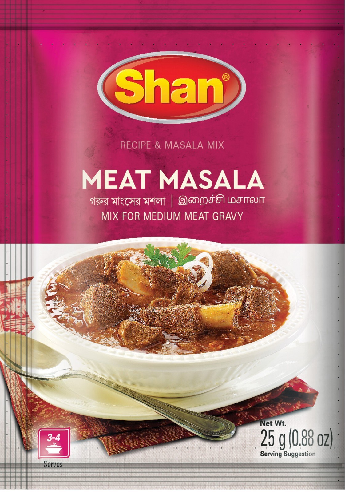 SHAN – MEAT MASALA – 25G