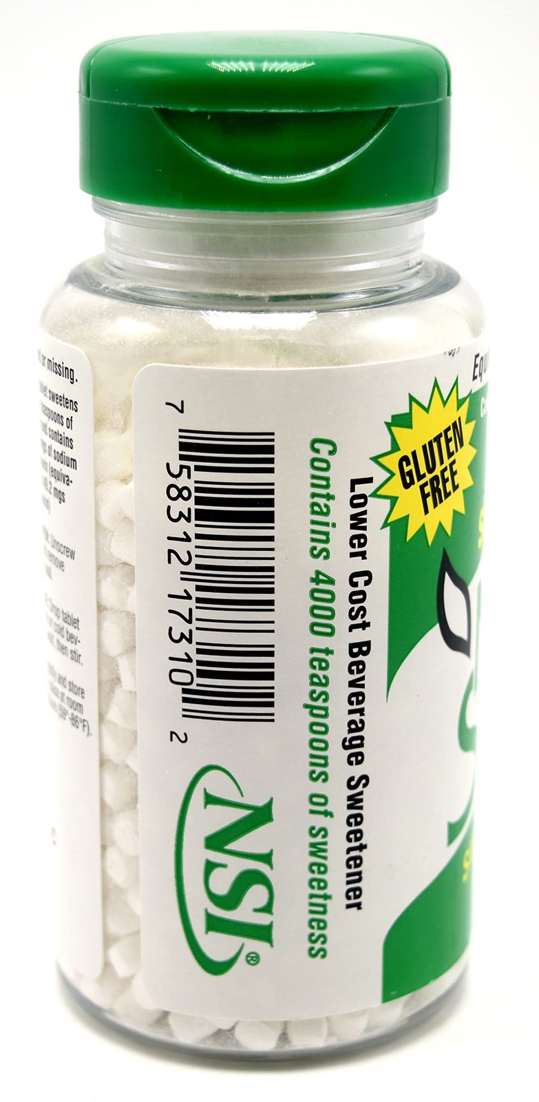 NSI SWEETENERS Saccharin Tablets, 1-Grain, 1000 Count (Pack of 2)