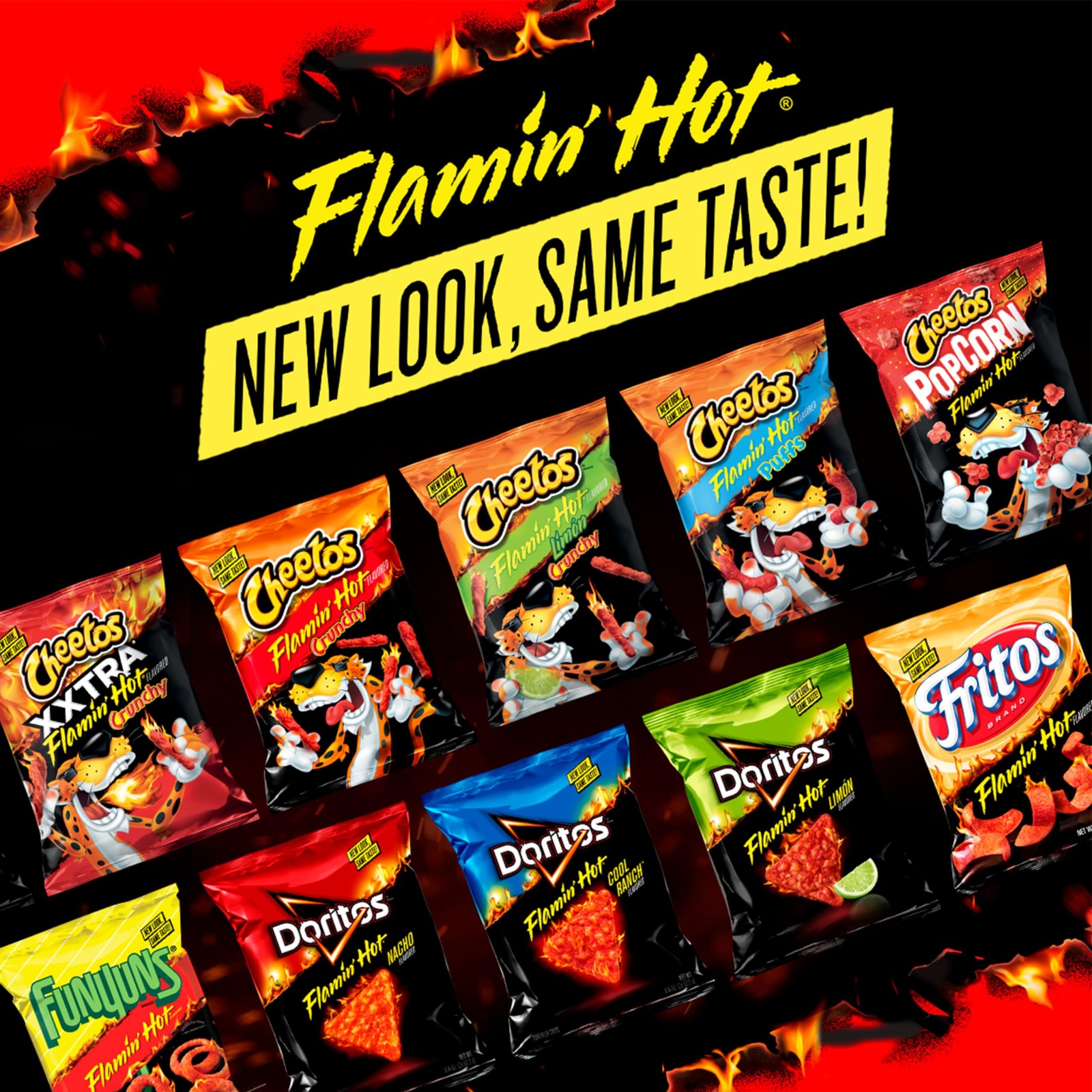 Doritos Tortilla Chips Flamin’ Hot Nacho, 9.25 Oz Ounce (Pack of 1)