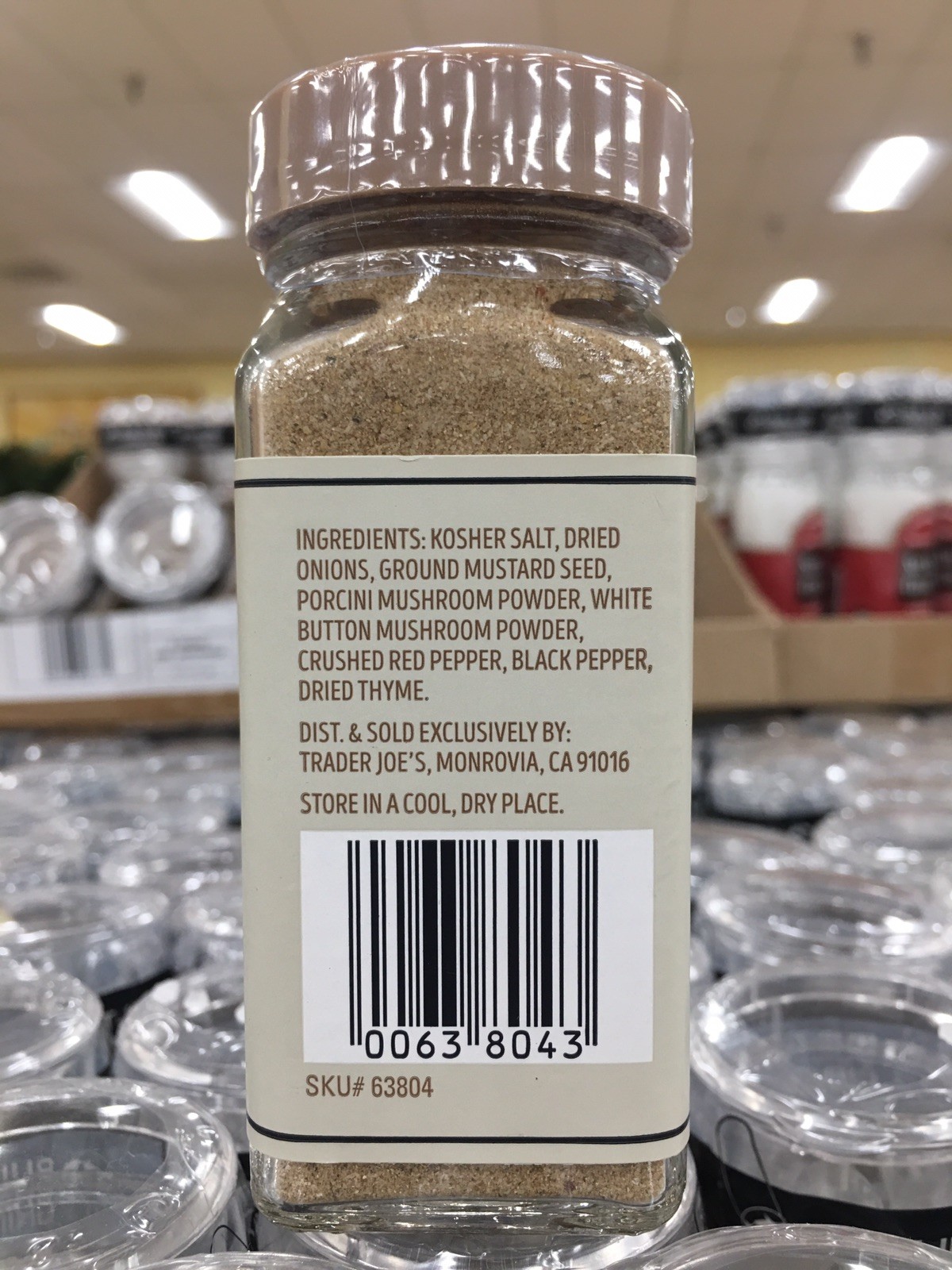 Trader Joe’s Mushroom & Company Multipurpose Umami Seasoning Blend (2.1 oz, 60g)