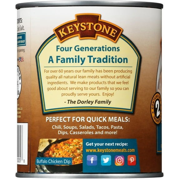 Keystone All Natural Chicken, 28 oz Can (2 Pack) Free Ship