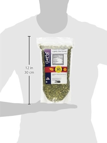 GERBS Lightly Sea Salted Pumpkin Seed Kernels 2 LBS|Top 14 Allergy Free Food …