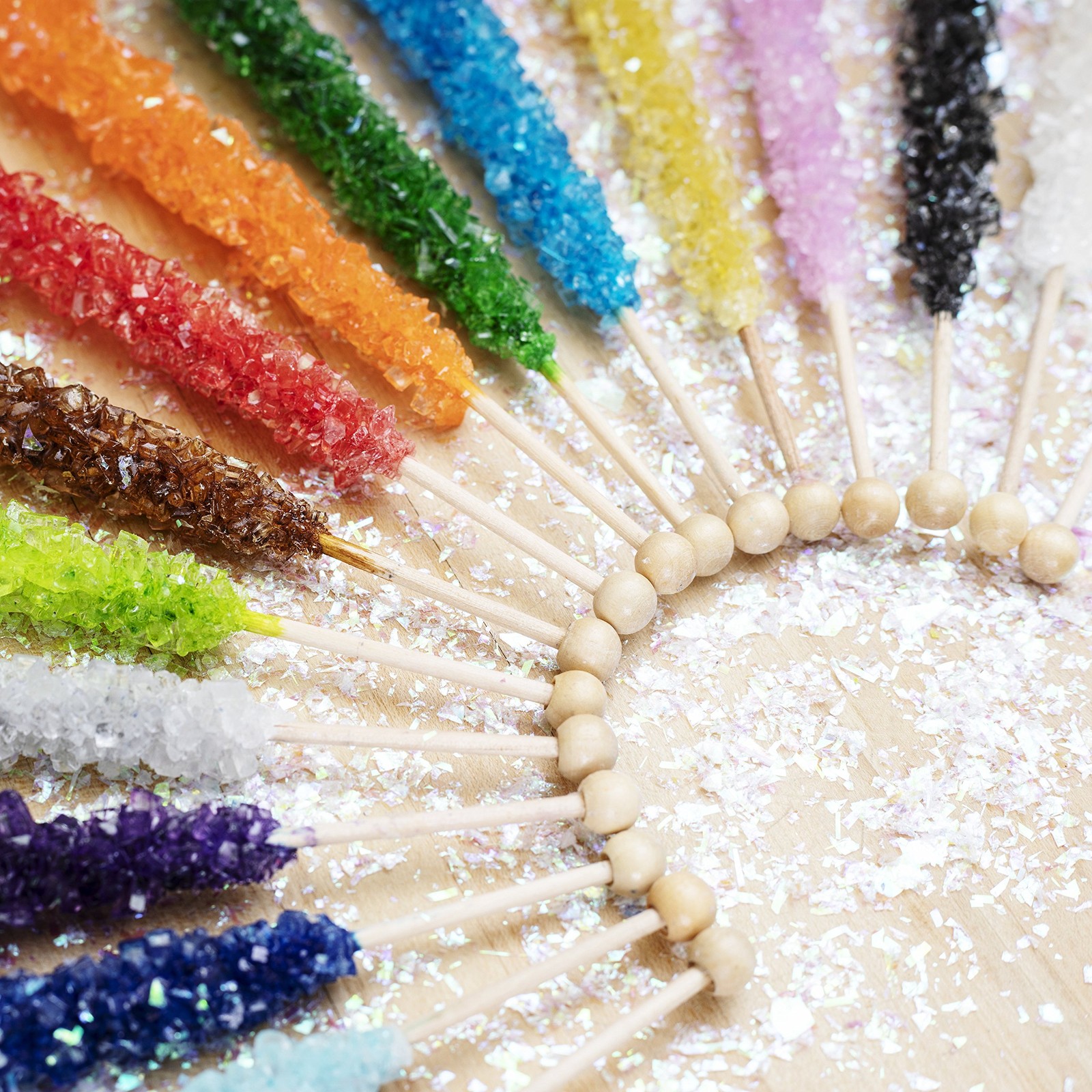 36 Extra Large Assorted Rock Candy Sticks: Espeez – Candy Party Favors – for …