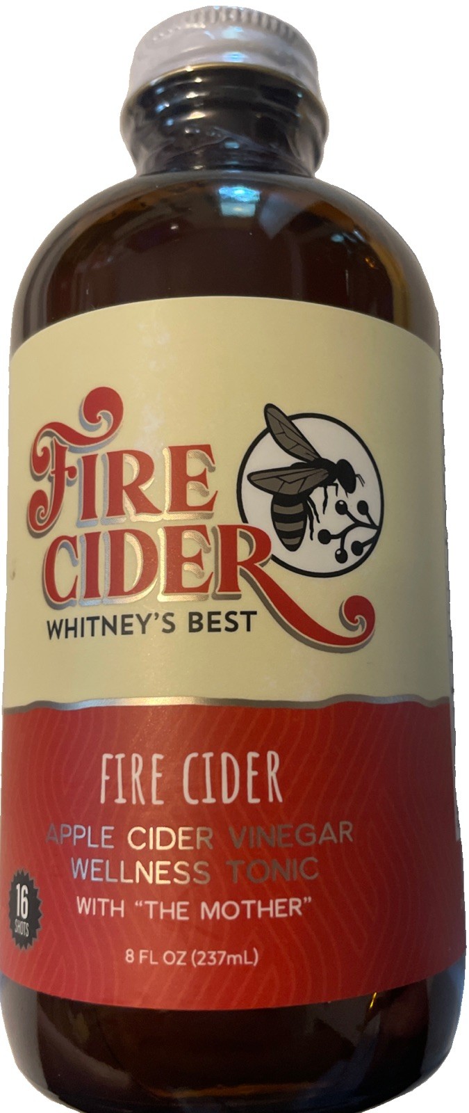 Fire Cider 8oz Whitney’s Best Apple