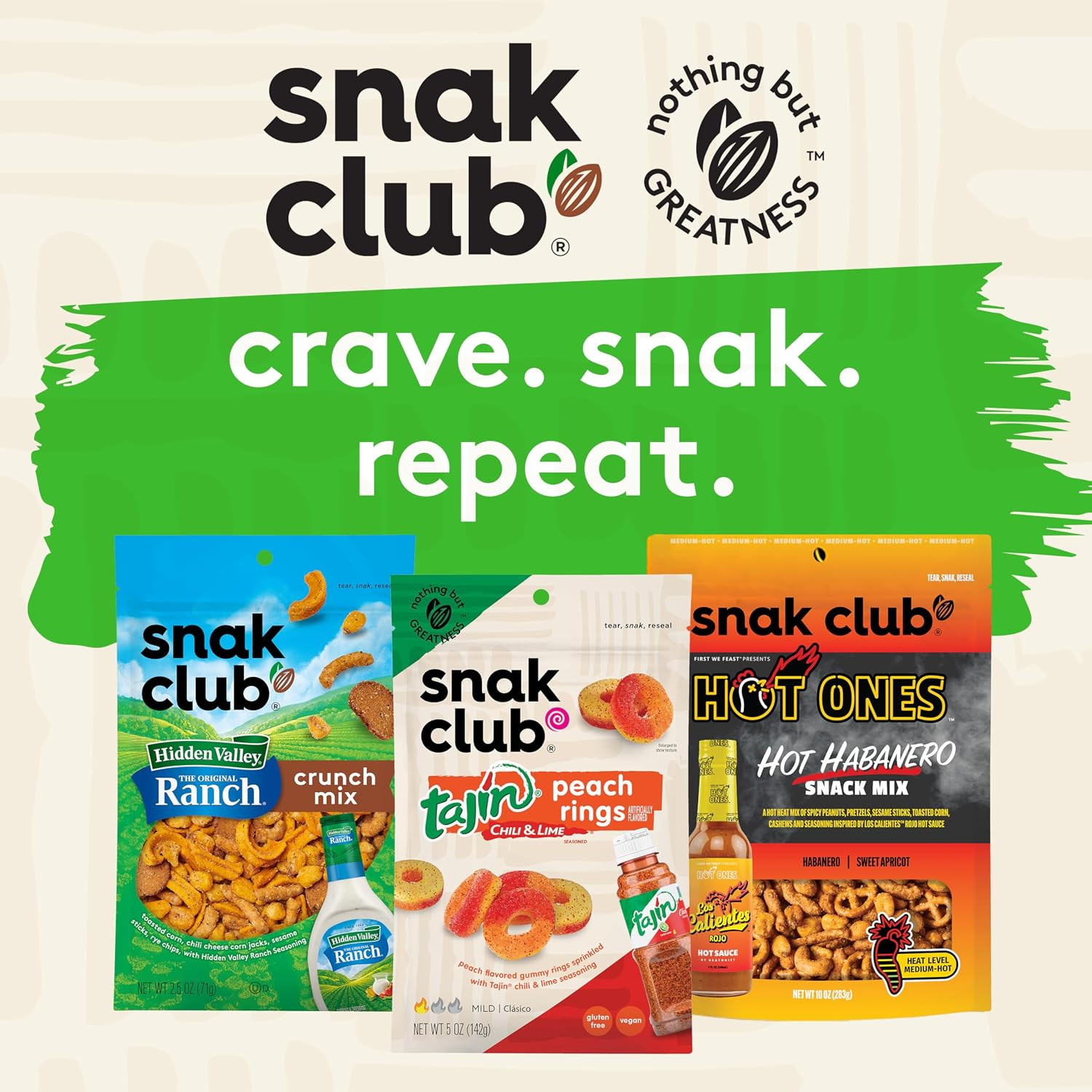 Protein Power Snack Mix with Peanuts, Roasted Edamame, Dried Cranberries, Pumpki
