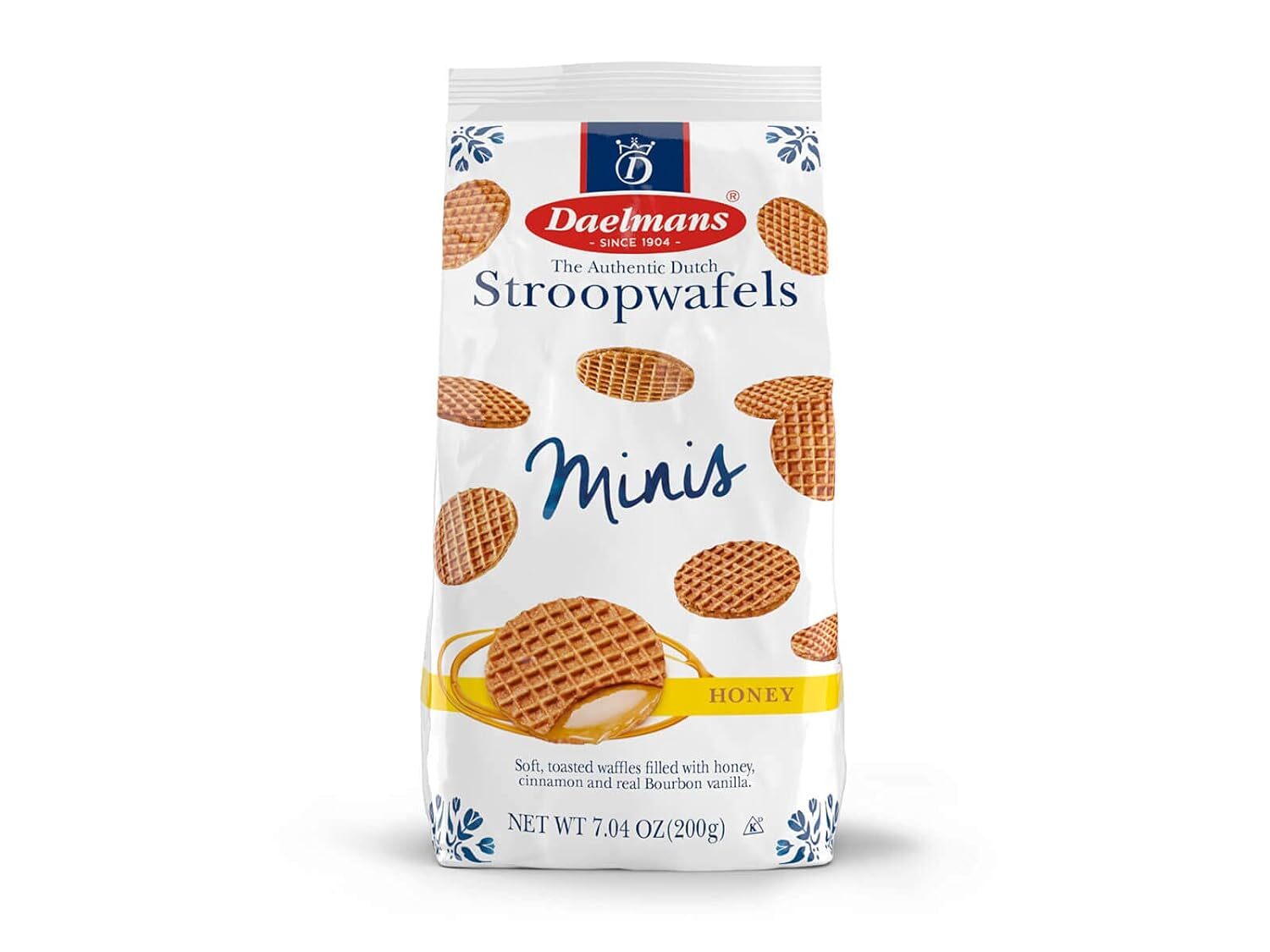 Daelman’S Minis Honey Wafers 7.04 Oz