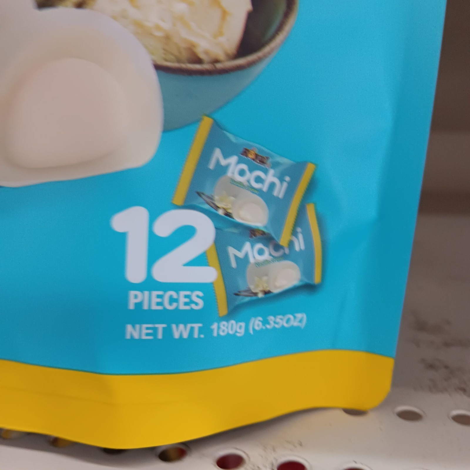Royal Family Vanilla Creme Mochi 12 Pieces 6.3 oz Gluten Free Vegetarian