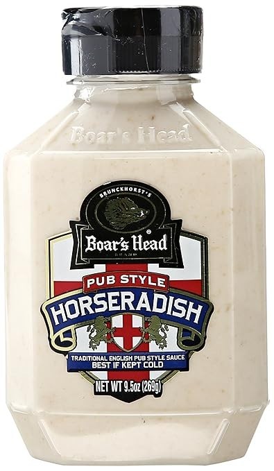 Boar’s Head 9.5 oz. Pub Style Horseradish – BB Date: 07/2026 – Pack of 2
