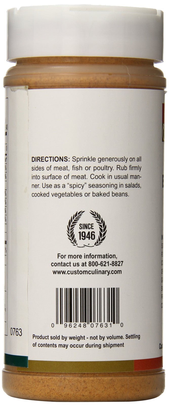 Custom Culinary Pork Barbeque Spice, 12 Ounce 12 (Pack of 1)
