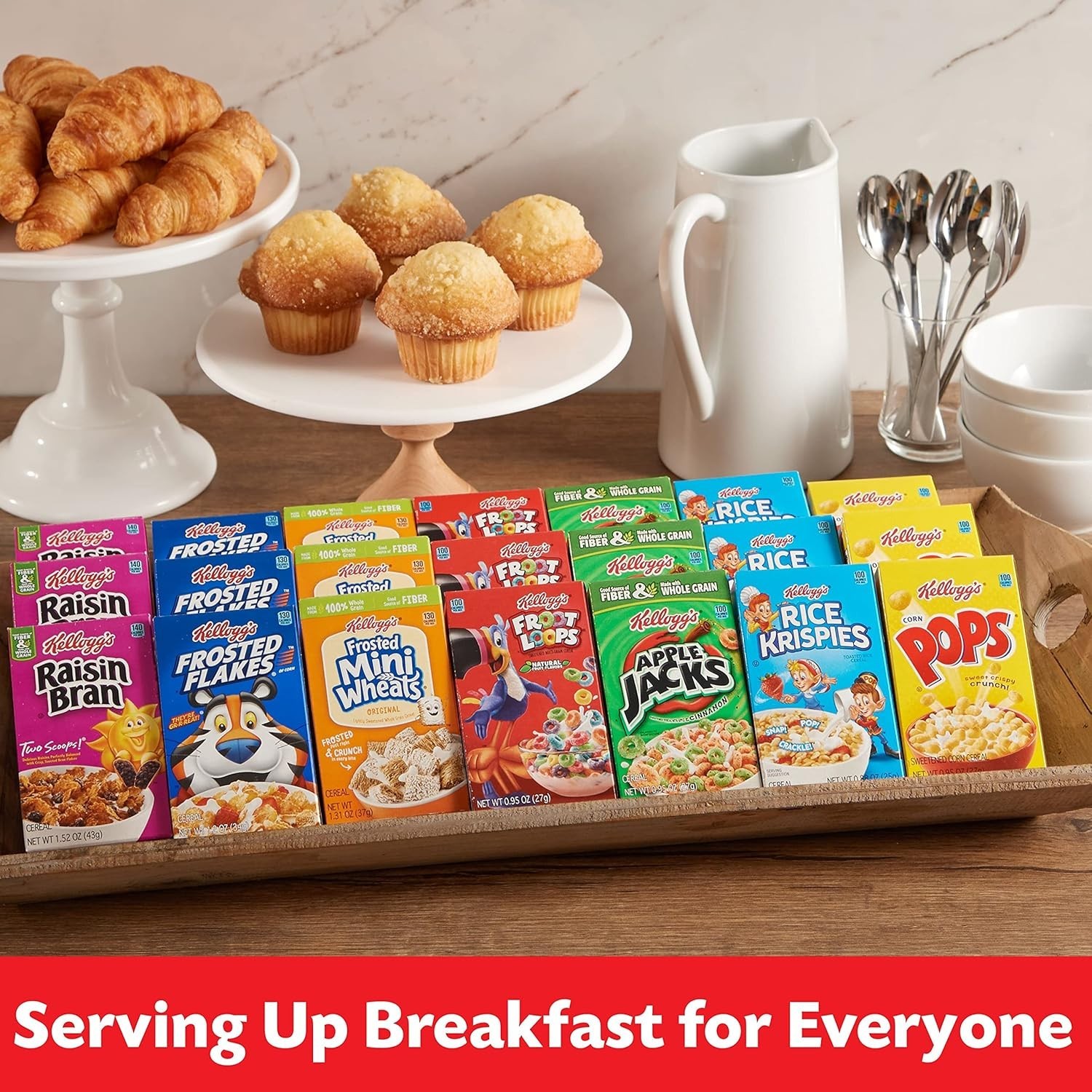 Kellogg’s Breakfast Cereal Assortment, 48 Boxes