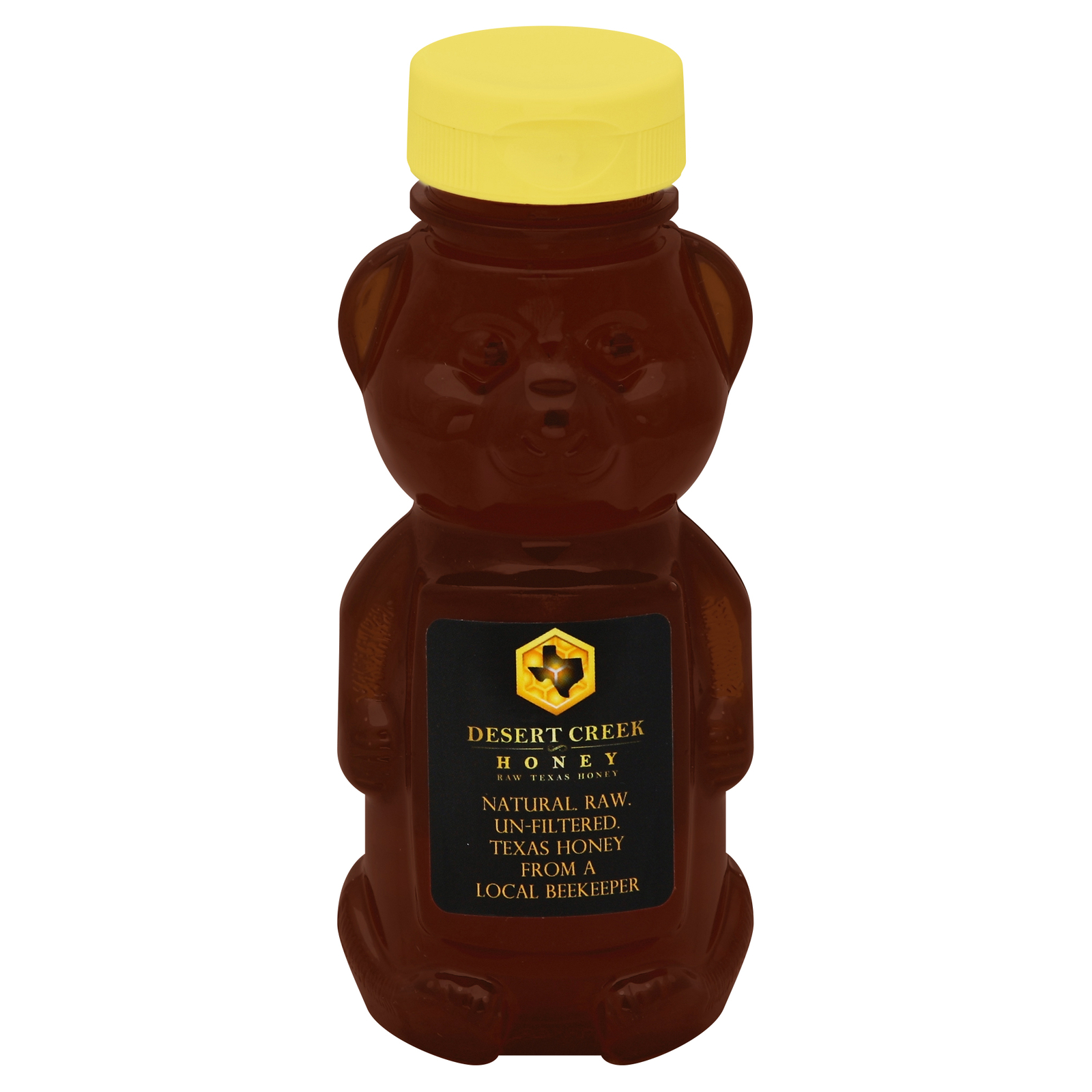 Desert Creek Honey LLC Raw Texas Honey 12oz Pack of 6
