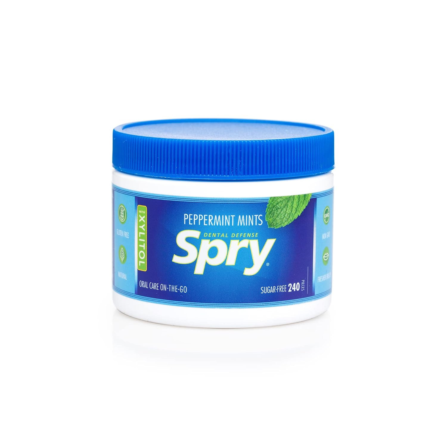 Xylitol Peppermint Sugar Free Candy – Promote Oral Health, Increase Saliva Produ