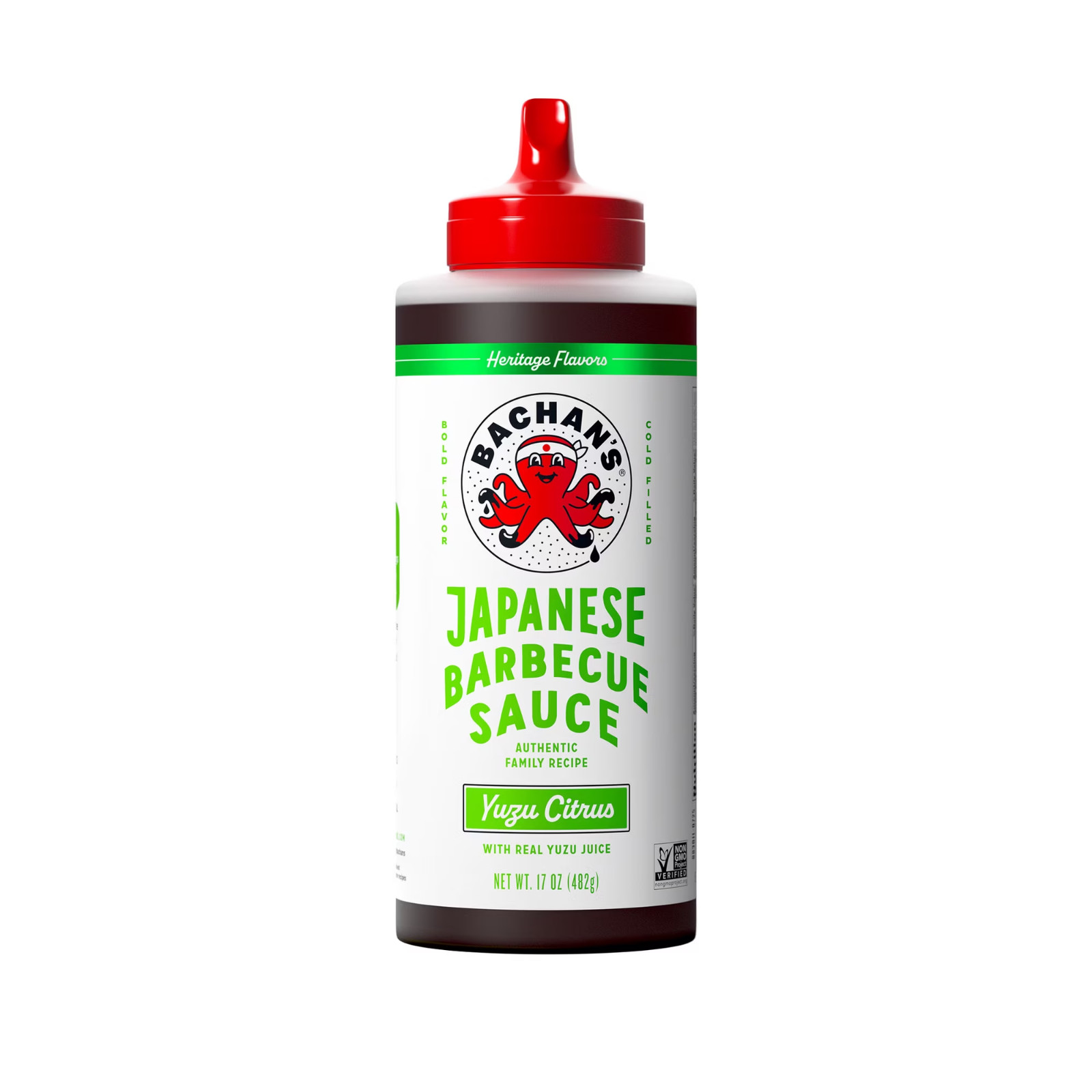 Bachan’s Yuzu Citrus Japanese BBQ Sauce, 17oz Bottle – Bold, Fresh, Umami Flavor
