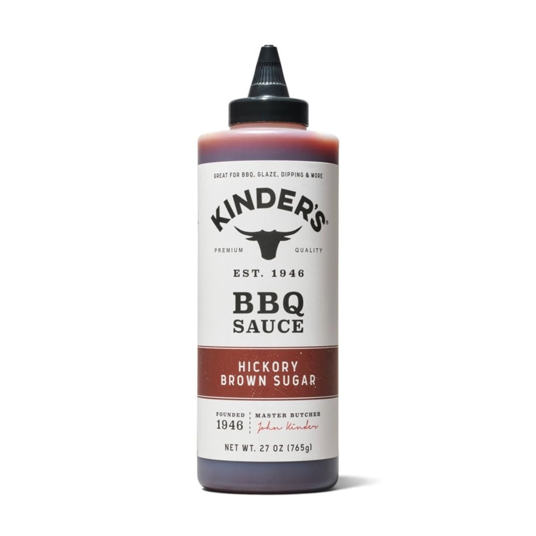 Gourmet 27 Oz Hickory Brown Sugar BBQ Sauce for Meat & More – Gluten-Free