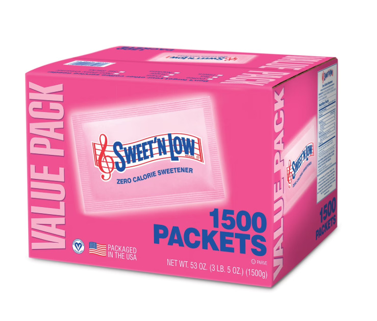 Sweet’N Low Zero Calorie Sweetener, Sugar Substitute Packets, 53 oz, 1500 Count