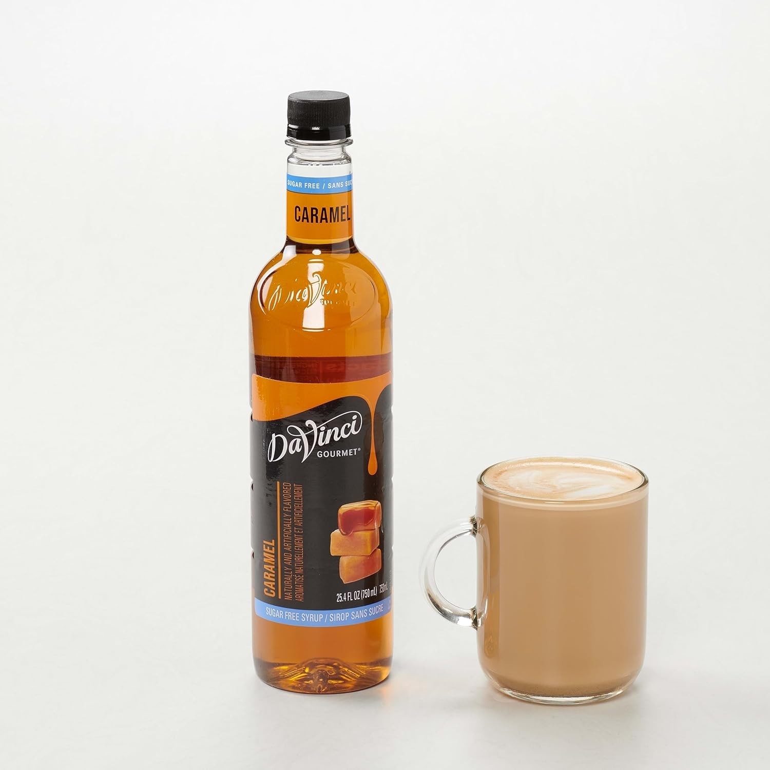 Delicious Sugar-Free Caramel Syrup 25.4 Oz – Sustainably Crafted Sweetener