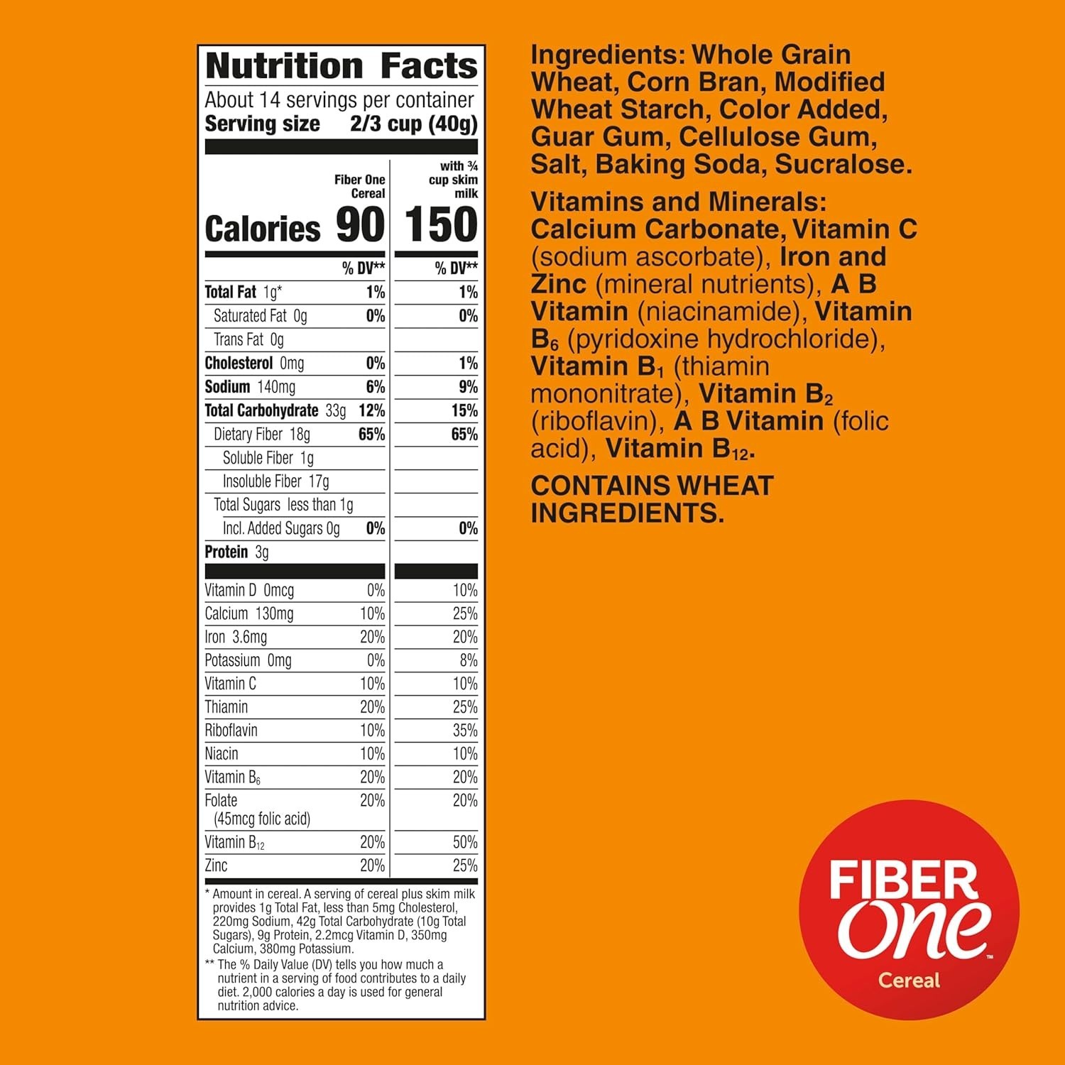 High Fiber Whole Grain Cereal, 19.6 oz – Kosher Deliciousness for Your Morning