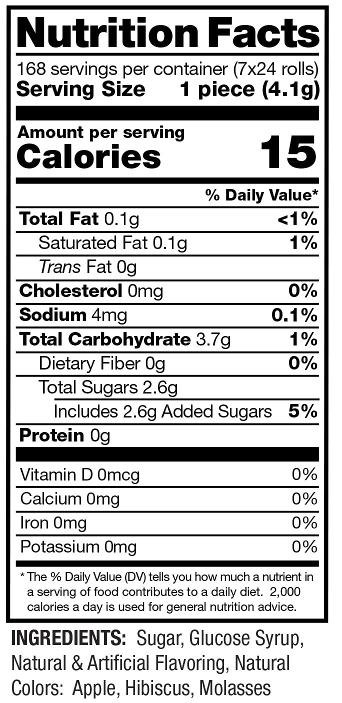 Root Beer Hard Candy Rolls – Creamy Old-Fashioned Treats | 24 Count Pack