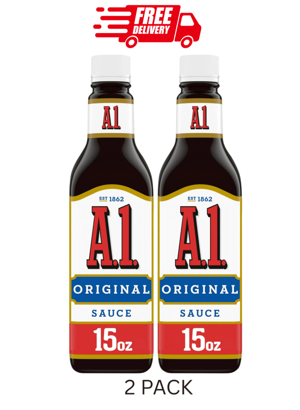 A.1. Original Steak Sauce (15 oz Bottle) 15 Ounce (Pack of 2)